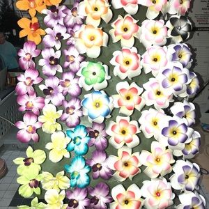 We have flowers sarongs earrings & other goodiez!